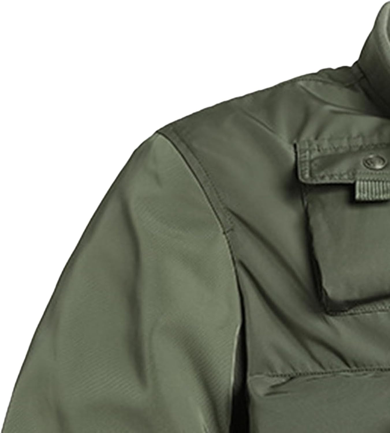 JEsilunmaMY Men's Retro Multi-Pocket Bomber Jacket Stand Collar Cotton Cargo Jackets Winter Baseball Hiking Military Jacket
