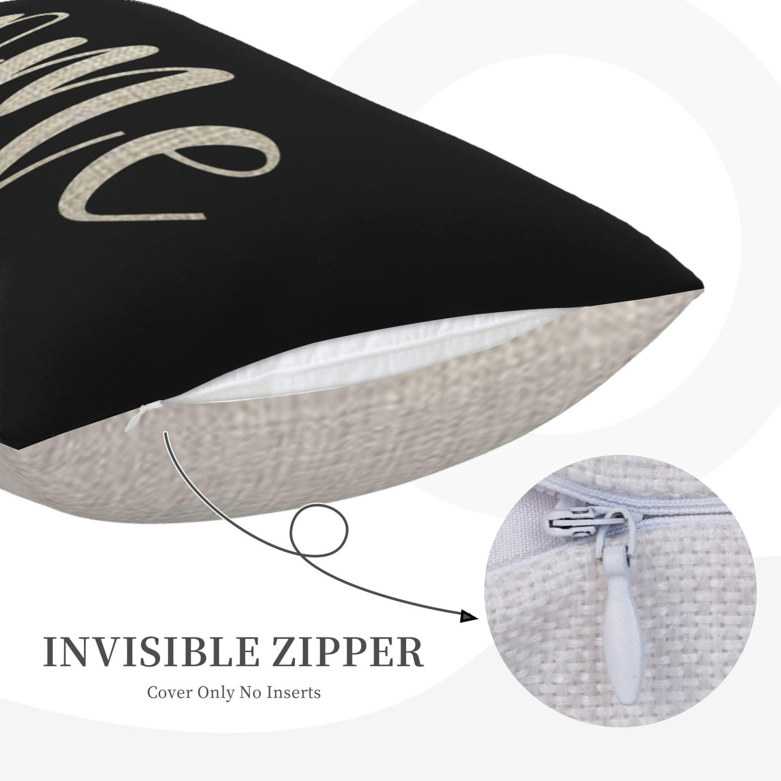 Cuscino Divano Divertente Con Scritta Relax – Federa Rettangolare 30x50 Cm In Cotone E Lino