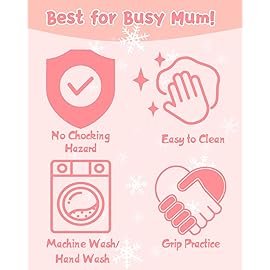 babygoal Baby Christmas Pacifier Clips 8 Pack, Pacifier Holder Clips Fits for Most Pacifier and Binkies 8PS38-B