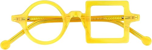 Miniatura 9 de Zeelool Gafas de bloqueo de luz azul para mujeres y hombres acetato vintage asimétricas Paola FA0602