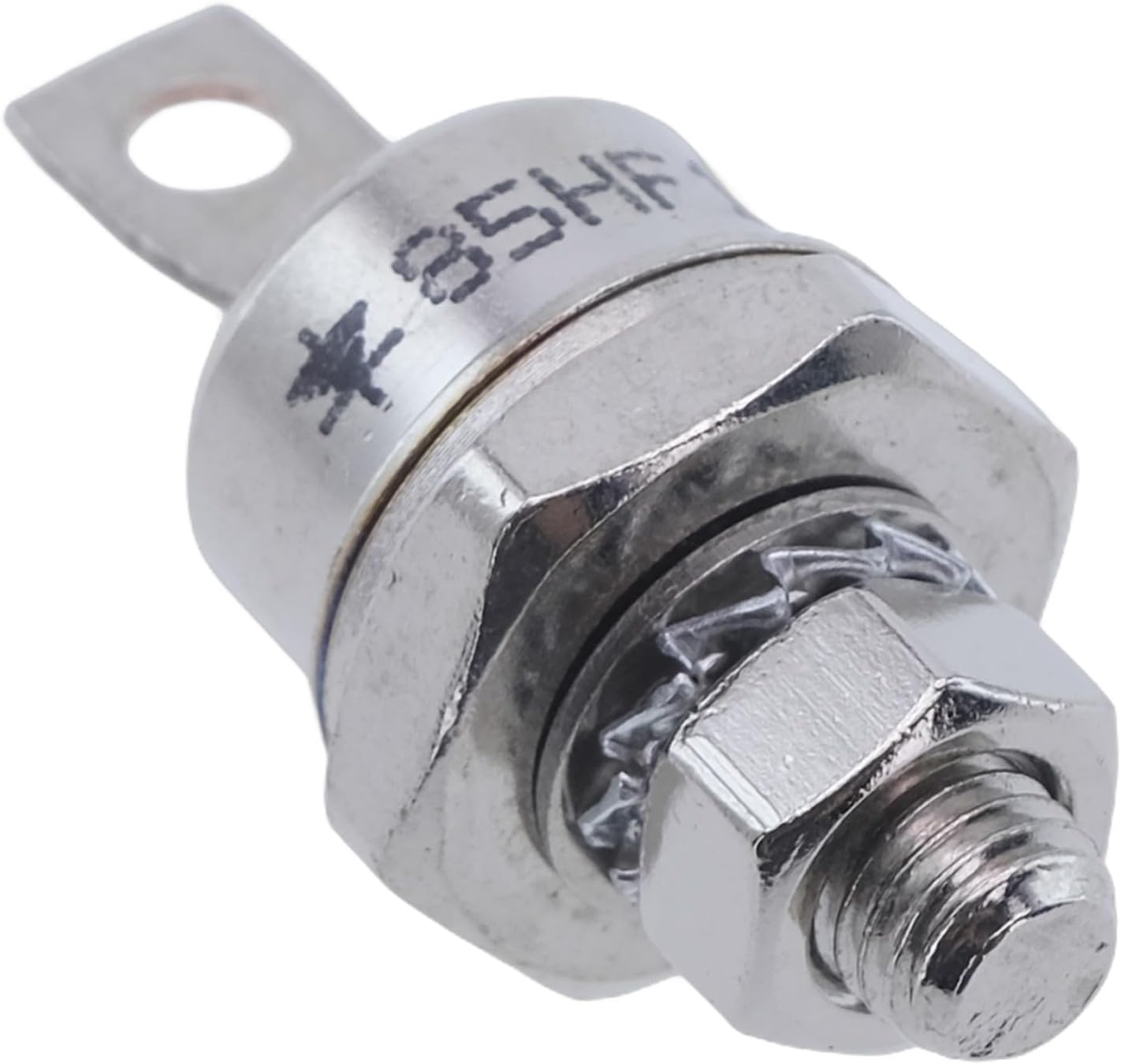 2Pc 85A/40A/25A 1200V Stud Mount Diode Rectifier with Positive Cathode and Negative Anode, Metal High Surge Current Diode for Battery Charging, Power Supplies, Welding Machines(25HFR120)