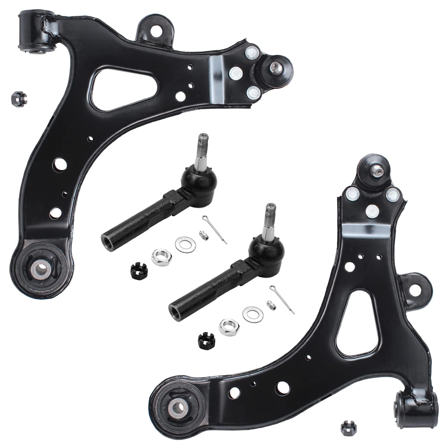 Detroit Axle - 4pc Front End Control Arms Kit for Chevy Uplander