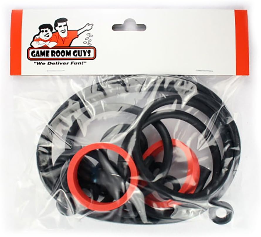 Game Room Guys Bally Kiss Pinball Black Rubber Ring Kit