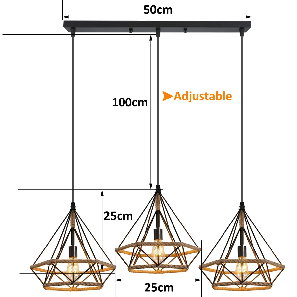 Lampade retrò a lampadari da soffitto | Acquisti Online su