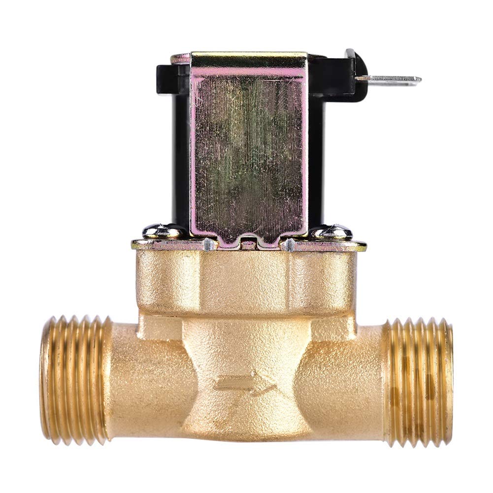 Normaal open messing waterventiel 2 inch 220 VAC 24 V DC 12 V DC 24 V AC 110 VAC magneetventiel normaal open (240 VAC