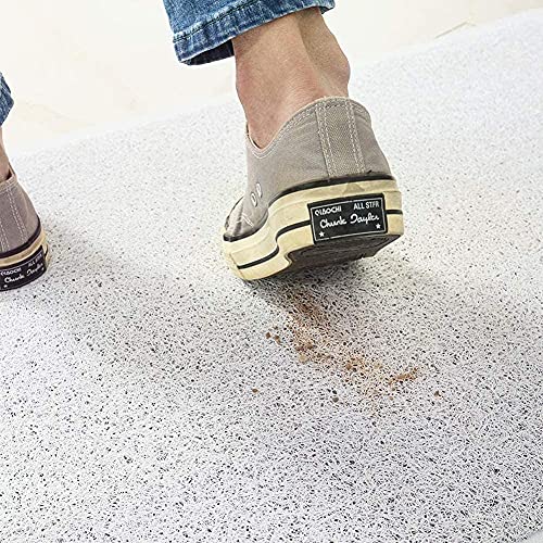 Tapis antidérapant demi-circulaire arc-en-ciel lavable - 4