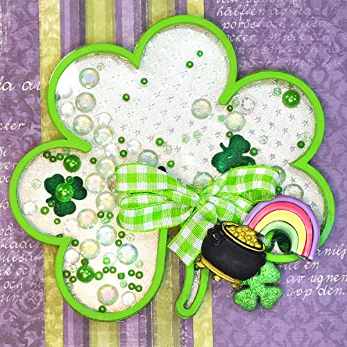 Adornos de arcilla pequeños para tarjetas de coctelera y manualidades creativas 8