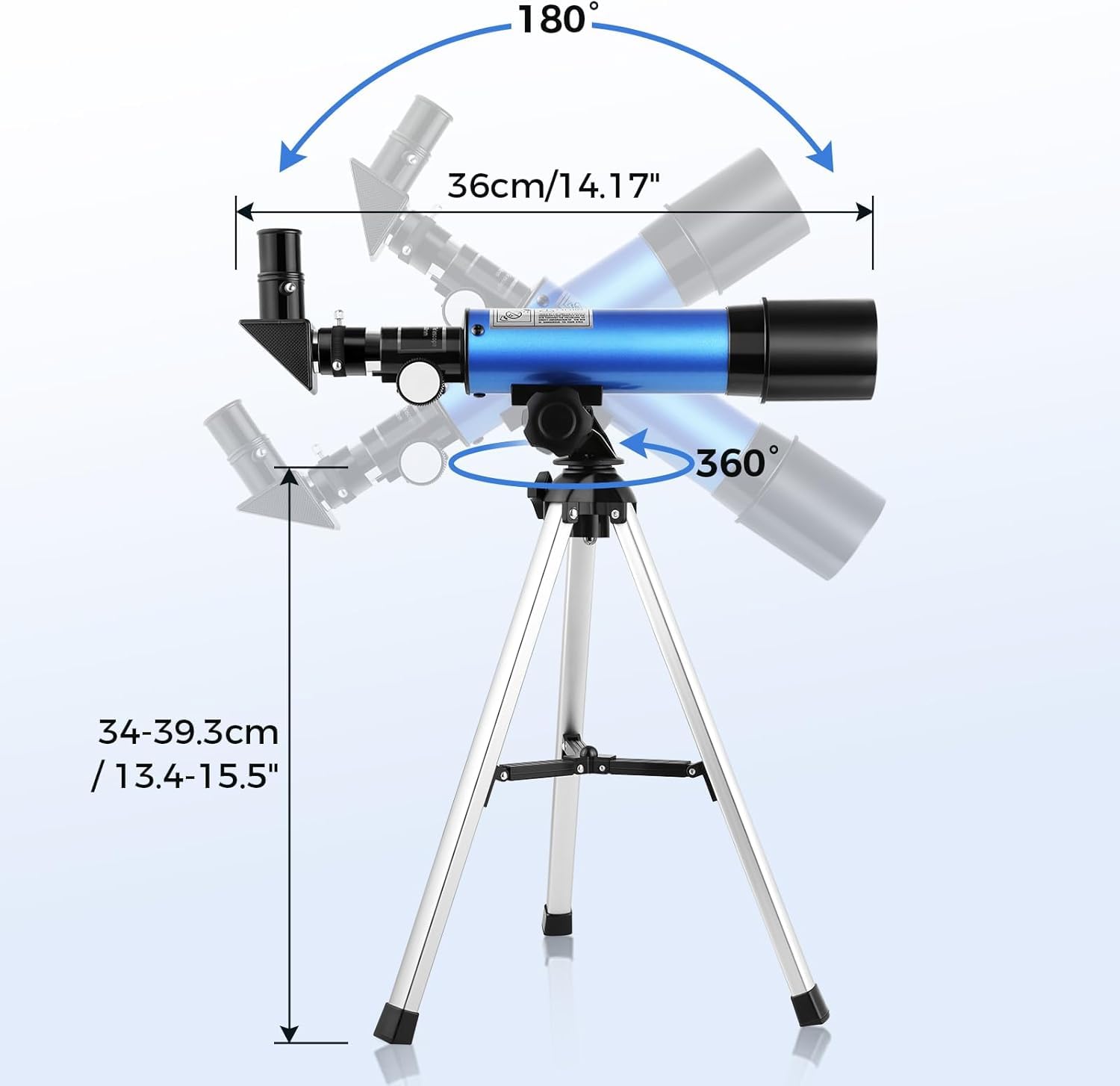 Cowiewie Telescopio per bambini