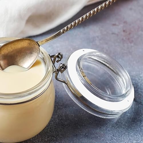 Miniatura 6 de 20 anillos de sellado de silicona de boca ancha para tapas de tarros, juntas reutilizables para tarros de conservas de boca regular, 3.62 pulgadas,