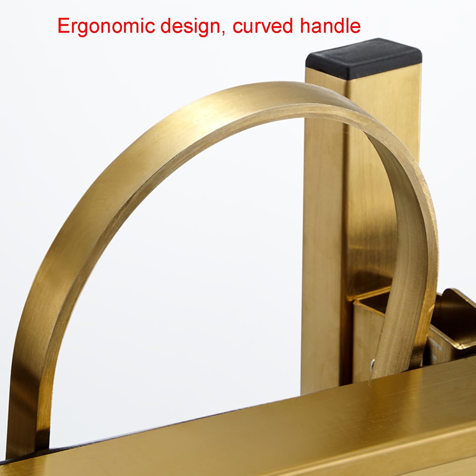 Carrito de herramientas de peluquería de acero inoxidable 304, diseño grueso y plegable con asas curvas y ruedas universales para profesionales de la belleza, equipo duradero de salón