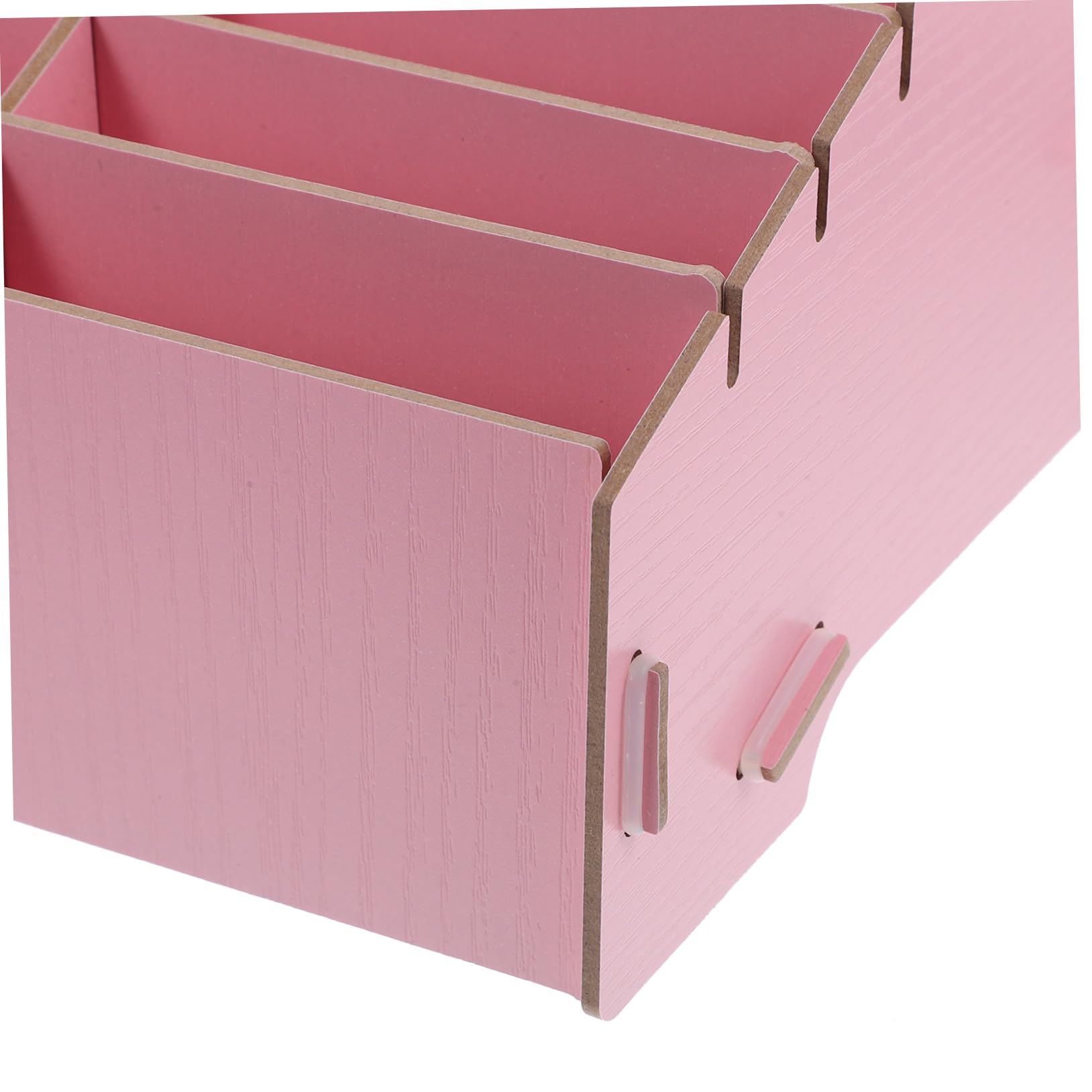 SHINEOFI Organizer in con Scomparti per Cellulari e Accessori Scatola Cellulare Scrivania Rosa Portaoggetti Multifunzione per Insegnanti Ufficio e Aula Scuola