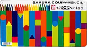 Amazon | サクラクレパス 色鉛筆 クーピー 30色 缶ケース入り