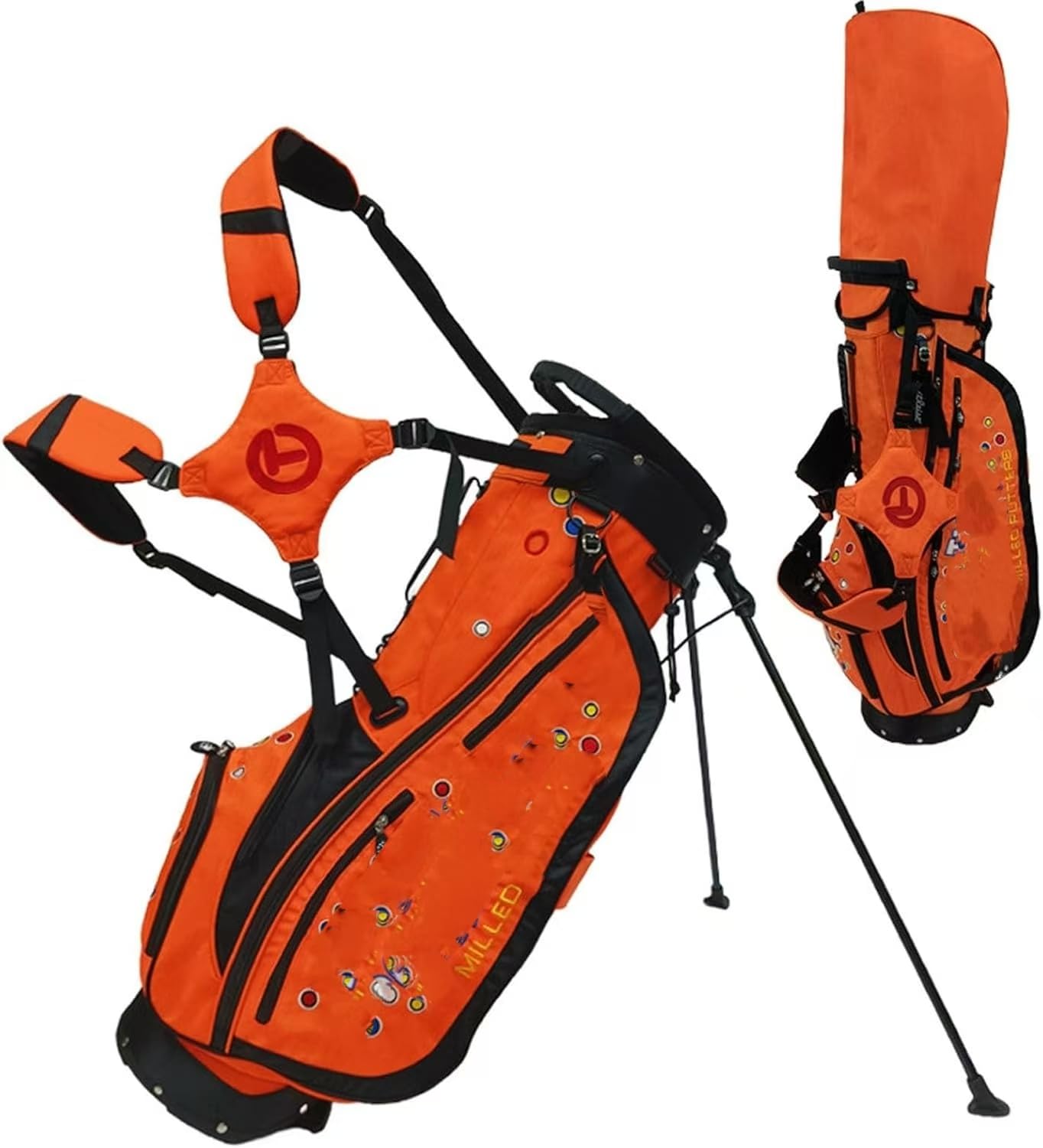 Amazon | 2025「ゴルフ応援」 キャディーバッグ メンズ 軽量 2.3kg 5