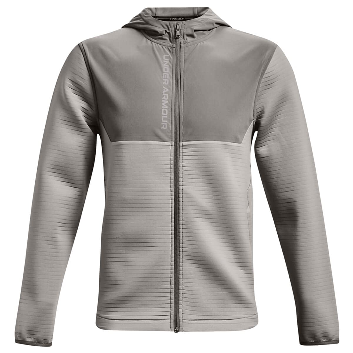 Under Armour Men's Betonfarben Storm Daytona Full Zip Golf Jacket - Concrete - S