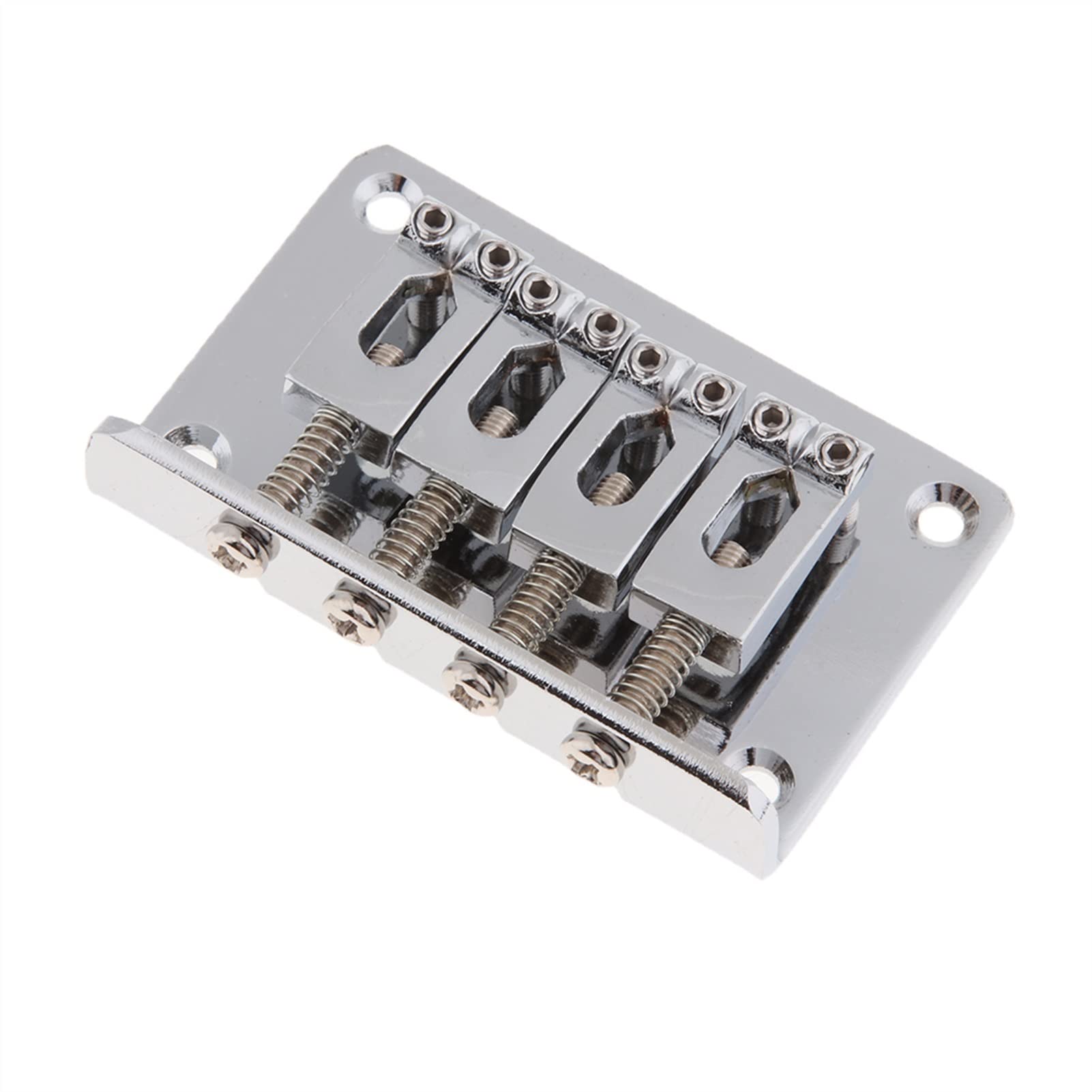 Części zamienne gitary 1 Zestaw 4 String Guitar Mosta Mostu Złoto Do Gitar Elektrycznych Części Instrumentów Muzycznych