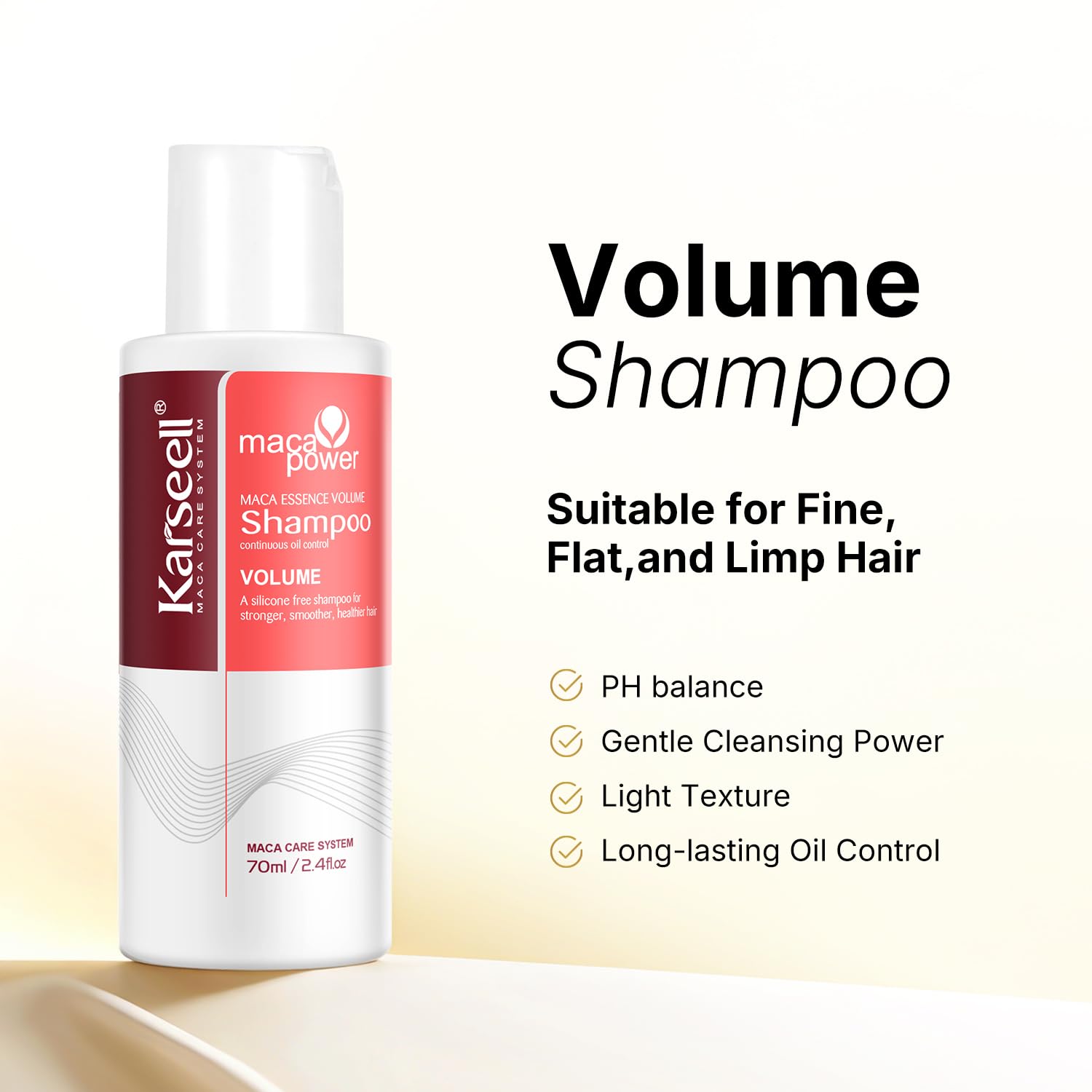Karseell Coffret de Soins Capillaires, Collagen Masque Cheveux + Shampooing Volumateur +Après-Shampoing, Kits de Voyage pour Tous Types de Cheveux