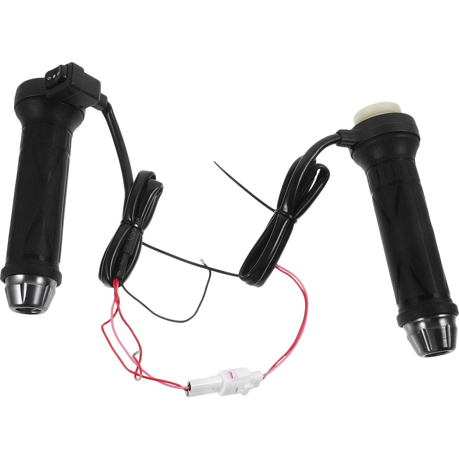 2 Stück Motorrad Heizgriffe 12v für 22mm Lenker aus Abs und Gummi