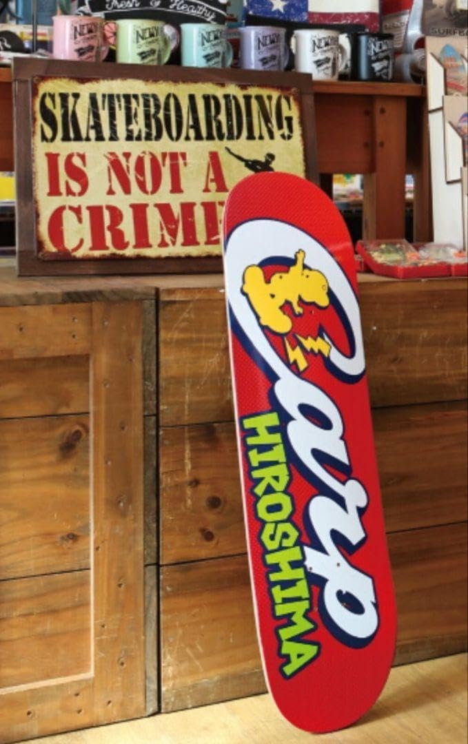 カープ坊やスケートボードデッキ 限定完売品カープ坊やスケートボード