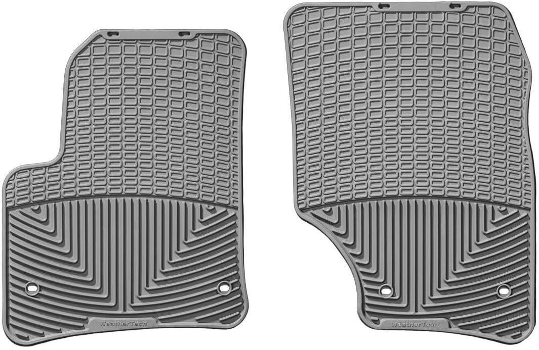 WeatherTech All-Weather Floor Mats for Porsche® Cayenne®, Touareg 1st Row (W46), Black