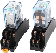 uxcell 2Pcs LY2N-J DC 12V Coil Voltage 8Pin DPDT Power Electromagnetic Relay w Socket - coolthings.us