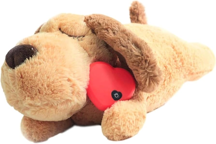 Smart Pet Love 子犬のぬいぐるみおもちゃ鼓動ペットの不安を解消 Amazon | ペットおもちゃ 犬 おもちゃ 心音装置付き 鼓動が