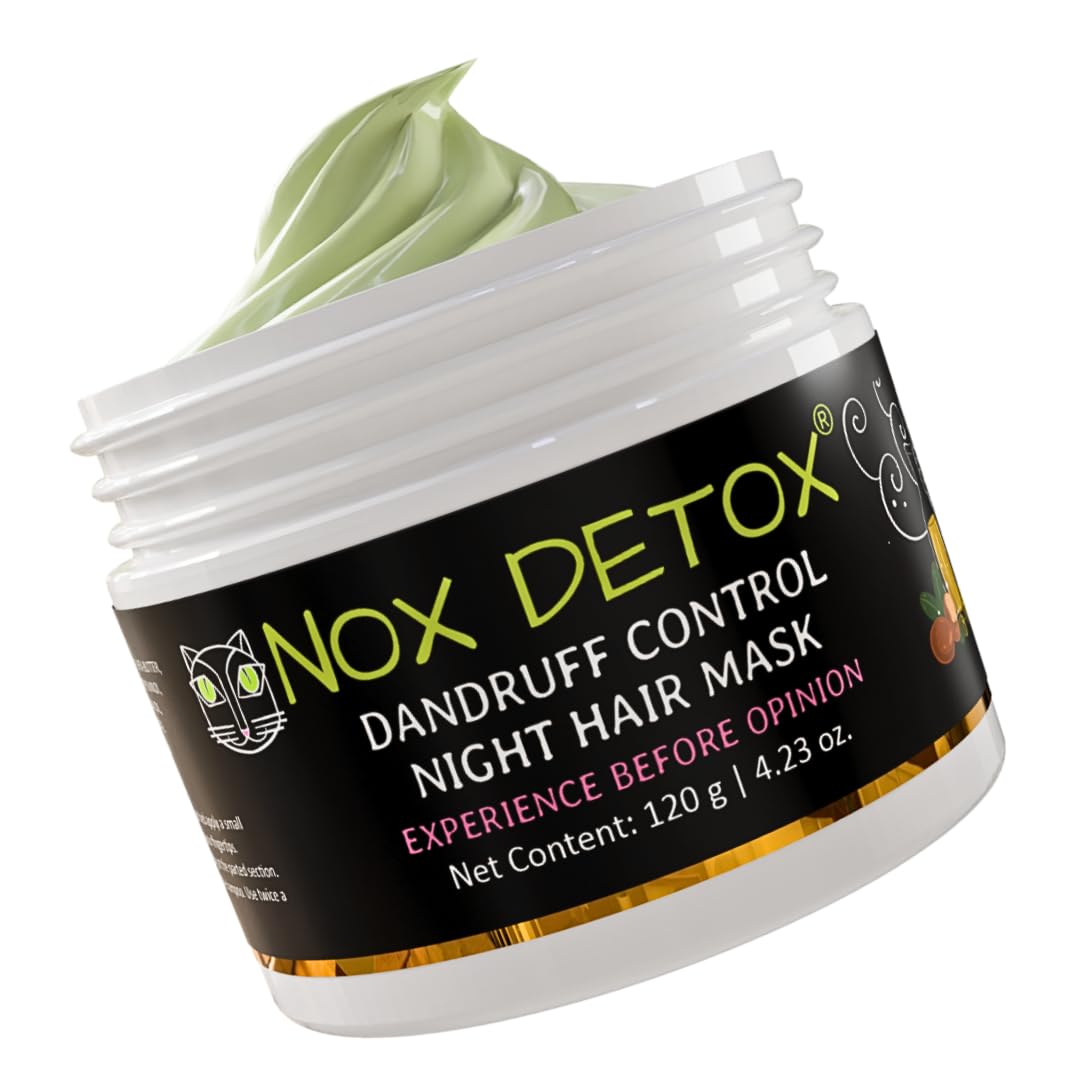 Lemon Hair Mask for Dandruff for Dry to Oily Scalp for Men & Women with Normal to Curly Hair, Sulphate & Paraben Free,1 Count