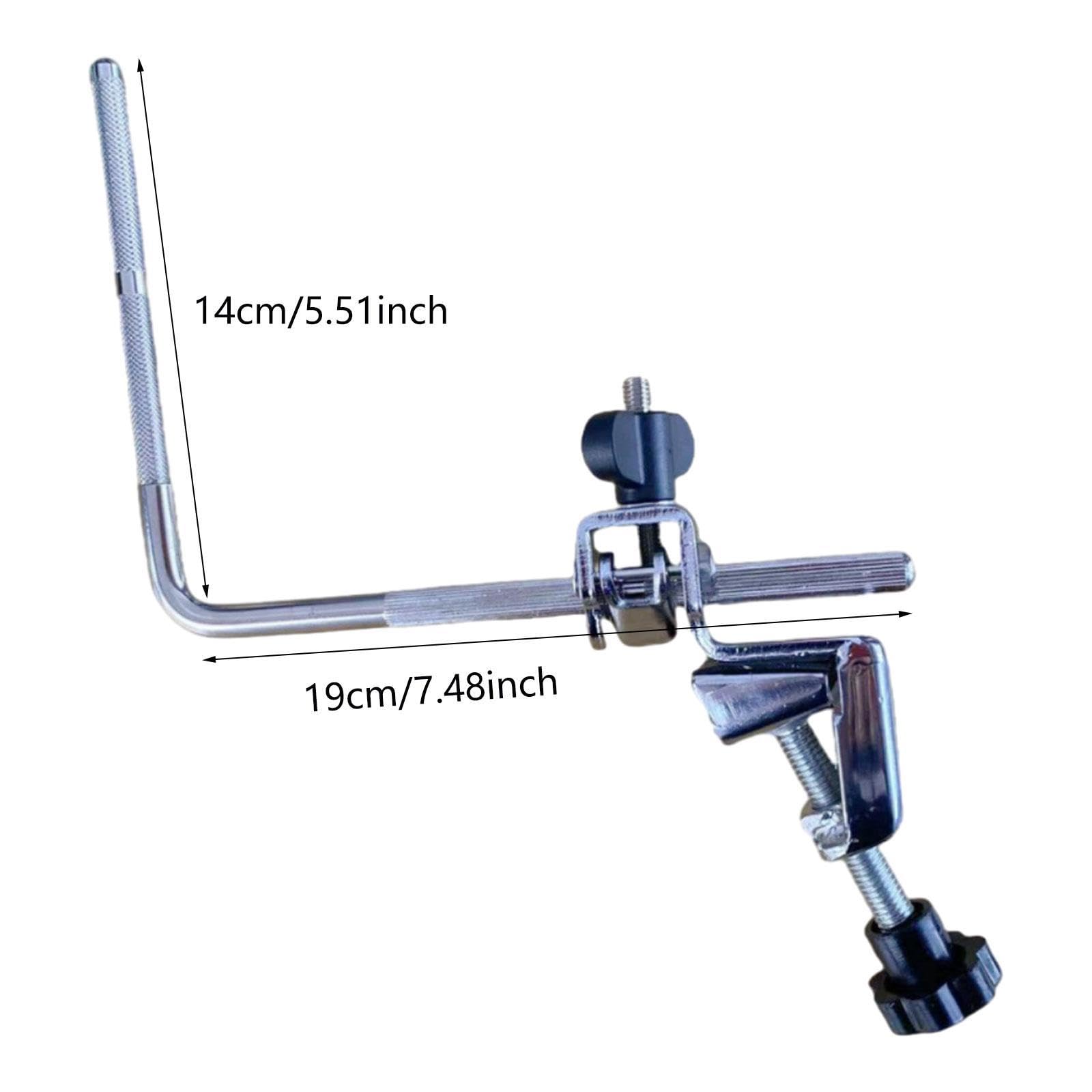 Menolana Drum Cymbal Holder Cymbal Extension Mount Clamp Drum Hardware Water,Cymbals Cymbal Arm Attachment Cymbal Arm Stand for Parts, clip and stand