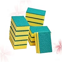 Vista 3 de Healifty Grande para la limpieza 15pcs Juego de esponjas para lavar platos autodescontaminación estropajo almohadillas cocina baño ayudante