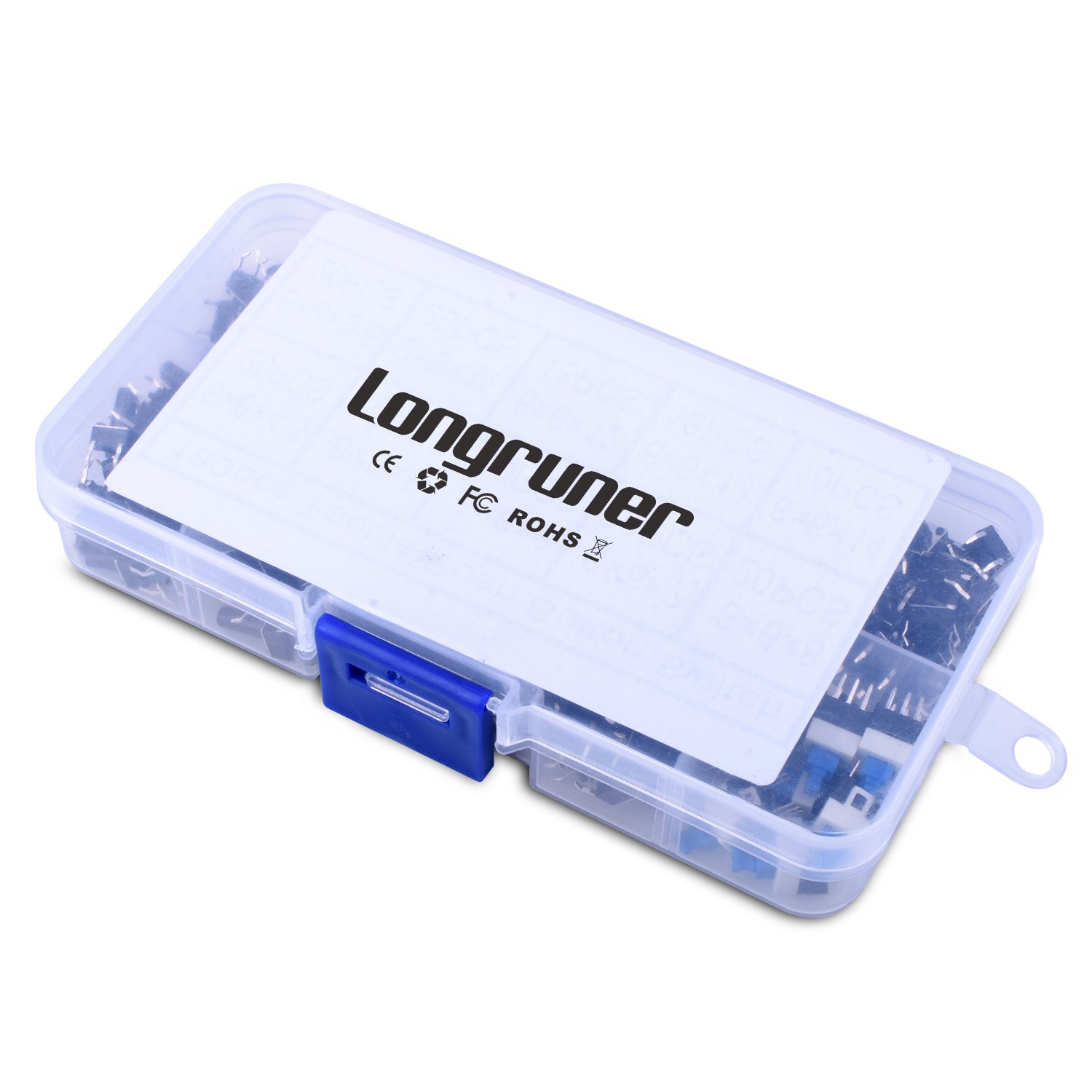 Amazon | Longruner タクトスイッチ 瞬間的な触覚 10種類 押し