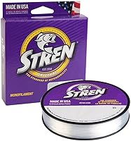 Stren Original Monofilament Fishing Line 4lb Clear/Blue Fluorescent - Low Memory, High Strength, Tangle-Resistant for Precision Casting