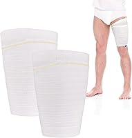 Vista 12 de Soporte para bolsa de pierna de catéter, 2 fundas de tela para catéter para orina, bolsa de drenaje urinario, bolsas de orina que se mantienen en su