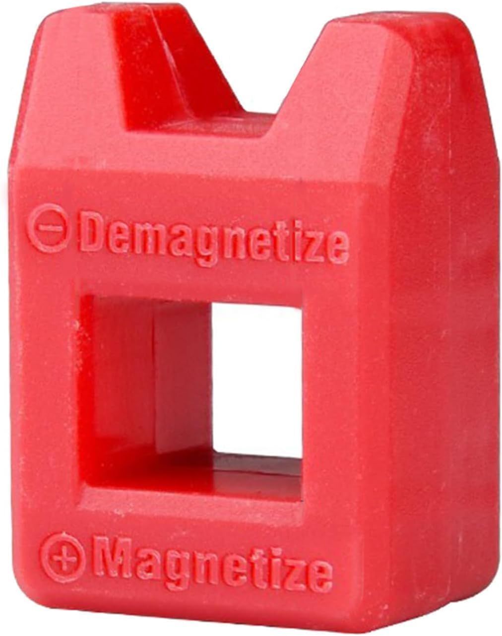 Txuolin Red Lightweight Magnetizer Demagnetizer For Screwdriver Bits Tips Screw Driver Magnetic Practical Pick Up Tool Screwdriver Magnetizers,Nut Drivers