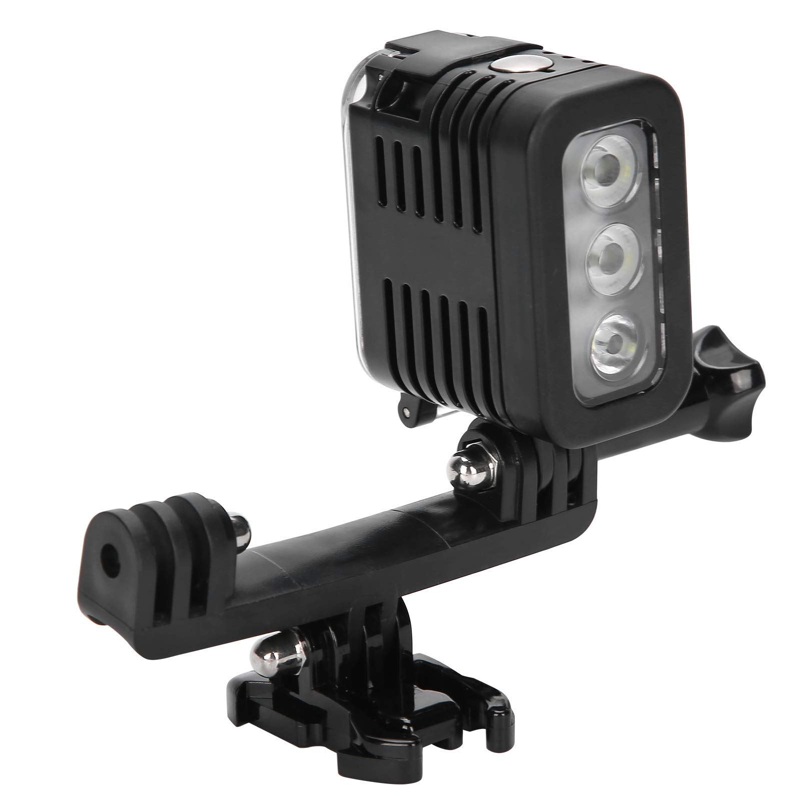 Luce Subacquea, Lampada Subacquea Impermeabile da 45 M Lampada Subacquea Ricaricabile Dimmerabile Video LED Luce di Riempimento per Immersione Luce Video LED Subacquea per