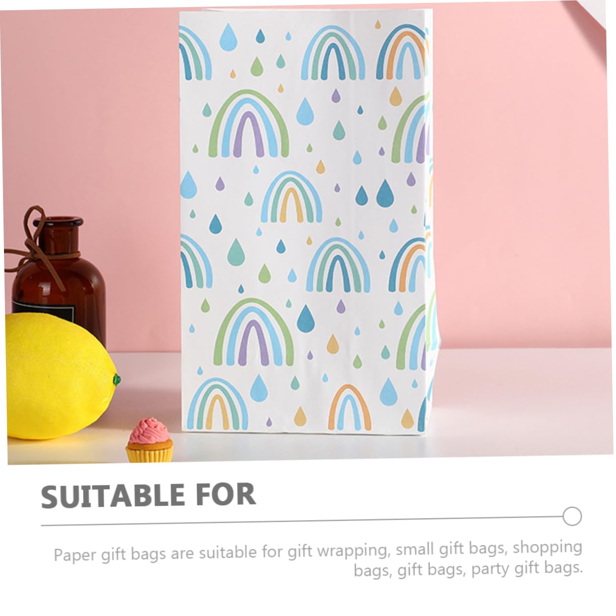 Ipetboom 5 Sätze Cellophan Für Korb Vakuum Einheit Taschen Opp Artikel Füllstoffe Behälter Beute Netz Favorisieren Würfel Versiegelbar Kordelzug Wagen Papier 30 Stück * 5