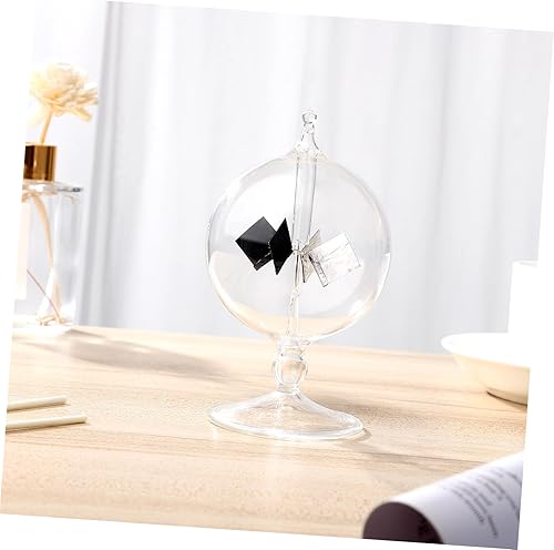 Miniatura 7 de iplusmile Radiómetros de energía solar, luz solar, paletas de energía, molino de viento, giratorio de vidrio, herramienta de estudio educativo para