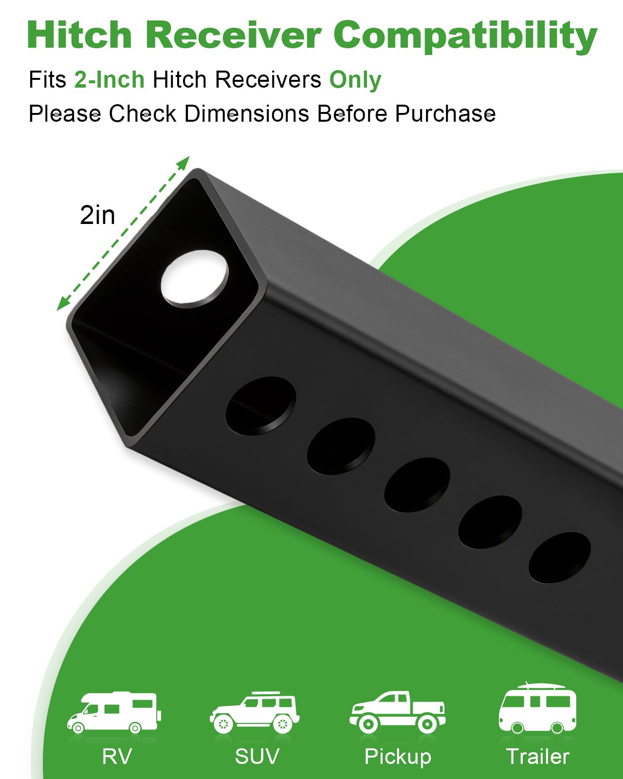 Amazon.co.jp: Turnirace 2ステップヒッチステップ 2インチレシーバー