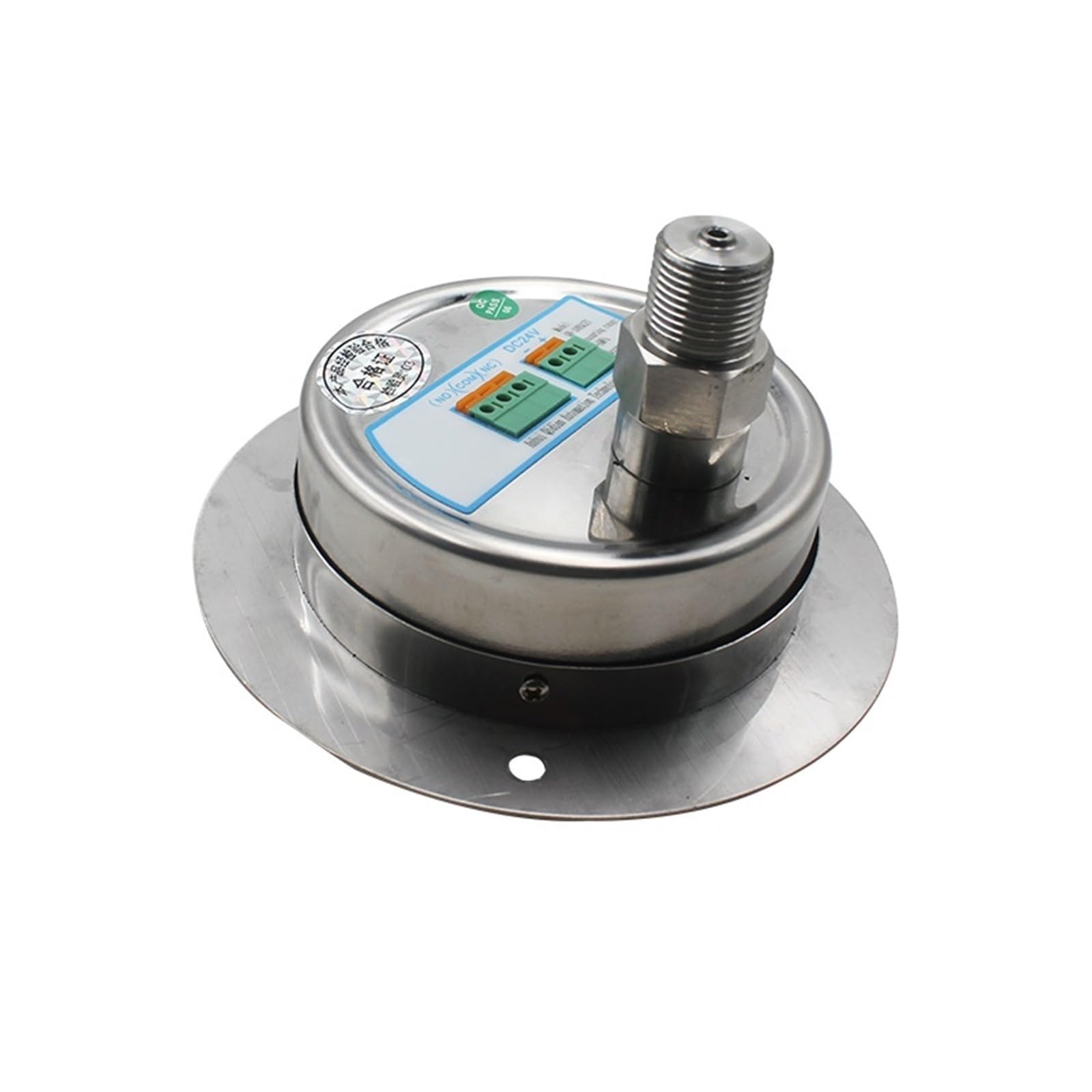 QDX50B Manómetro digital de 0-100 Mpa hidráulico contacto eléctrico con esfera 100 mm presión 200 bar 400 Rosca G1-2, rosca NPT1-4 1 pieza(G1-2 thread,0-10Mpa)