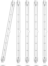 Klarlight R7s Halogen Bulb 189 mm Thin Halogen Bulbs 1000 W Bulb J189 J Linear Type Double End Projector Dimmable Halogen Rod, 16000 Lumens Super Bright Floodlight Lamp, 220-240 V