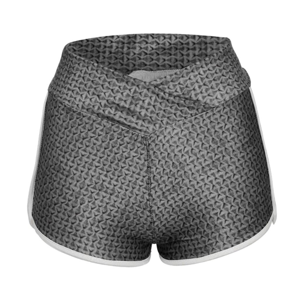 ecomistiq ECOMISTIQ®Women High Waist Yoga Shorts Home Gym Sports Fitness Gray XL|Clothing, Shoes & Accessories|Womens Clothing|Shorts-picture-39