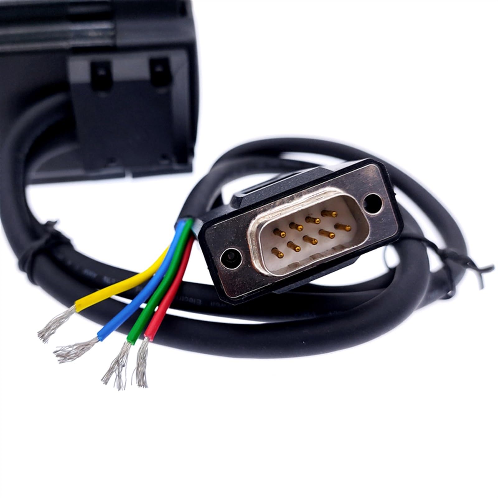 Schrittmotor Nema 23 Schrittmotortreiber mit geschlossenem Regelkreis, Servomotor 57HBS6401, 132 mm Schrittmotor, 3,0 NM, 1000ppr, Hybrid-Schrittmotor mit geschlossenem Regelkreis + Leitung(8mm Motor)