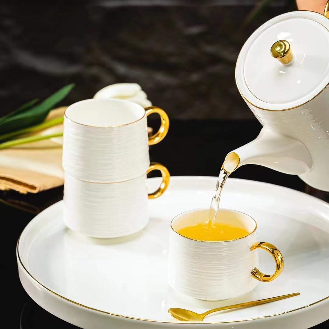 Estrazione a freddo Set bollitore for tazza in ceramica da 8 pezzi Frigorifero