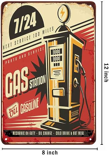 Miniatura 2 de AOYEGO Letrero de lata de taxi para auto de la ciudad de Nueva York, bandera de Estados Unidos, rascacielos de automóvil, estatua de libertad de