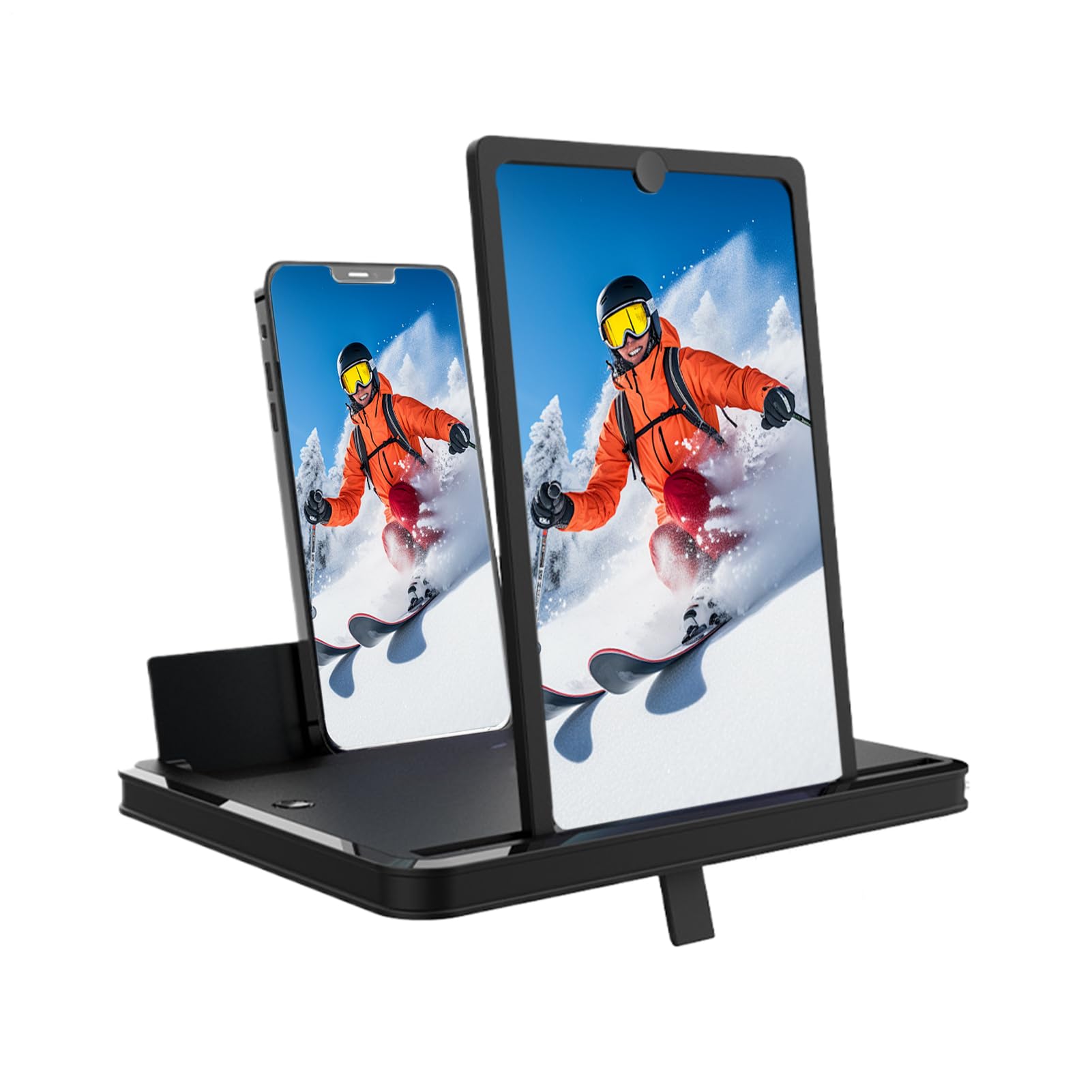 Amplificador de pantalla de teléfono contra la fatiga visual en casa