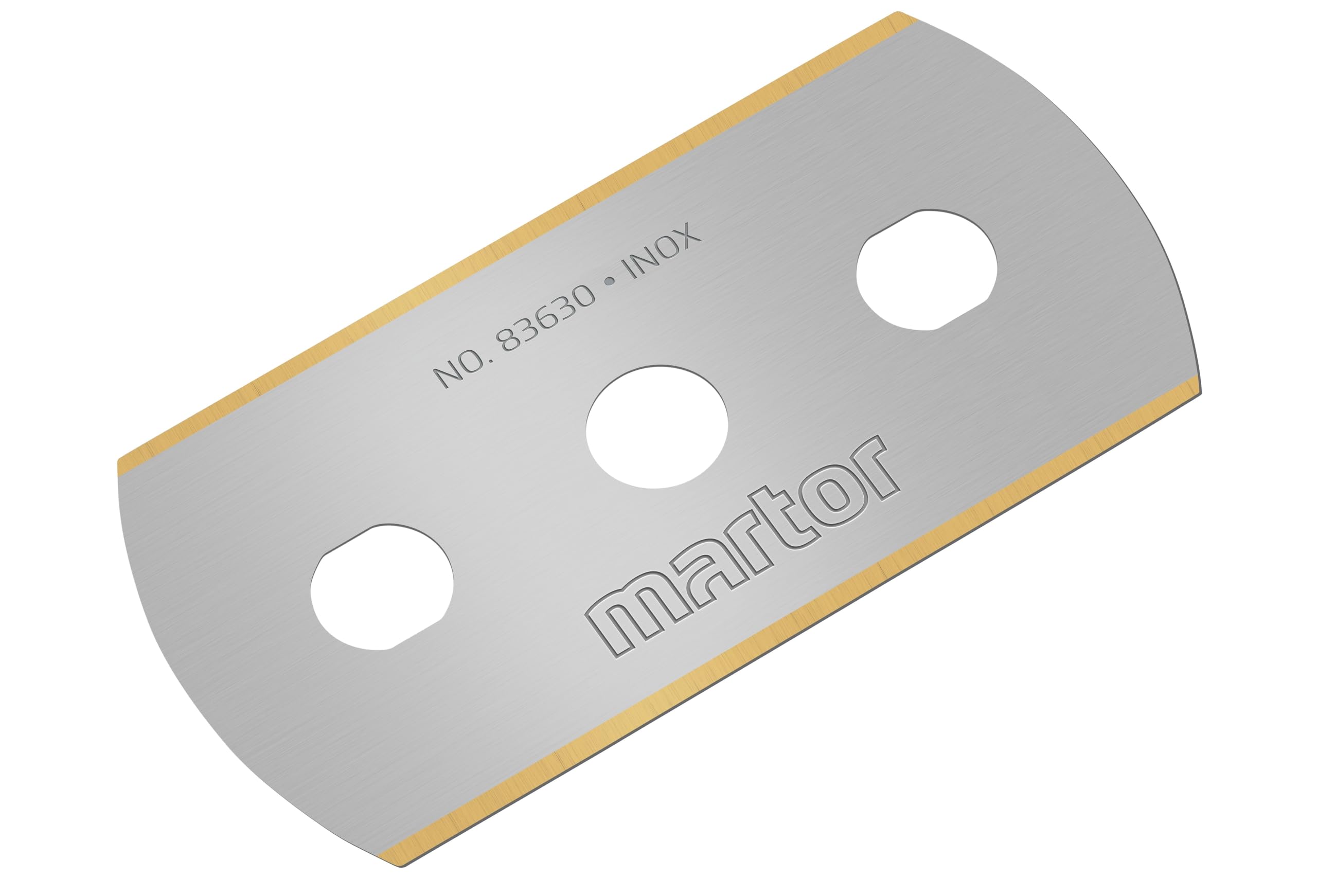 MARTOR Lame di ricambio LAMA INDUSTRIALE 83630 Affilatura standard | 500 pz | Olio alimentare, taglierino, SECUMAX MOBILEX & SNITTY, alimentare, No. 83630.35