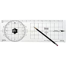 MARINE NAVIGATION PROTRACTOR