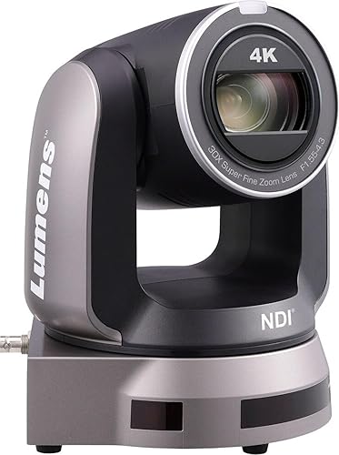 Miniatura 3 de Lumens VC-A71P 8MP 4K UHD 12G-SDI/HDMI 2.0 IP PTZ Cámara, Negro