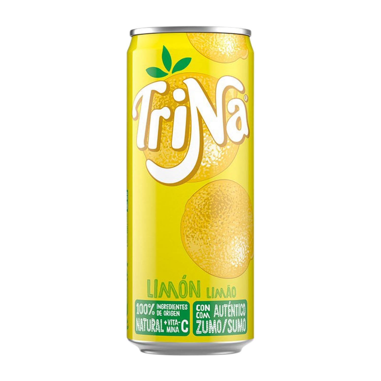 Refrescos y Mixers Caja de 24 unidades Trina Limón Lata 33 cl