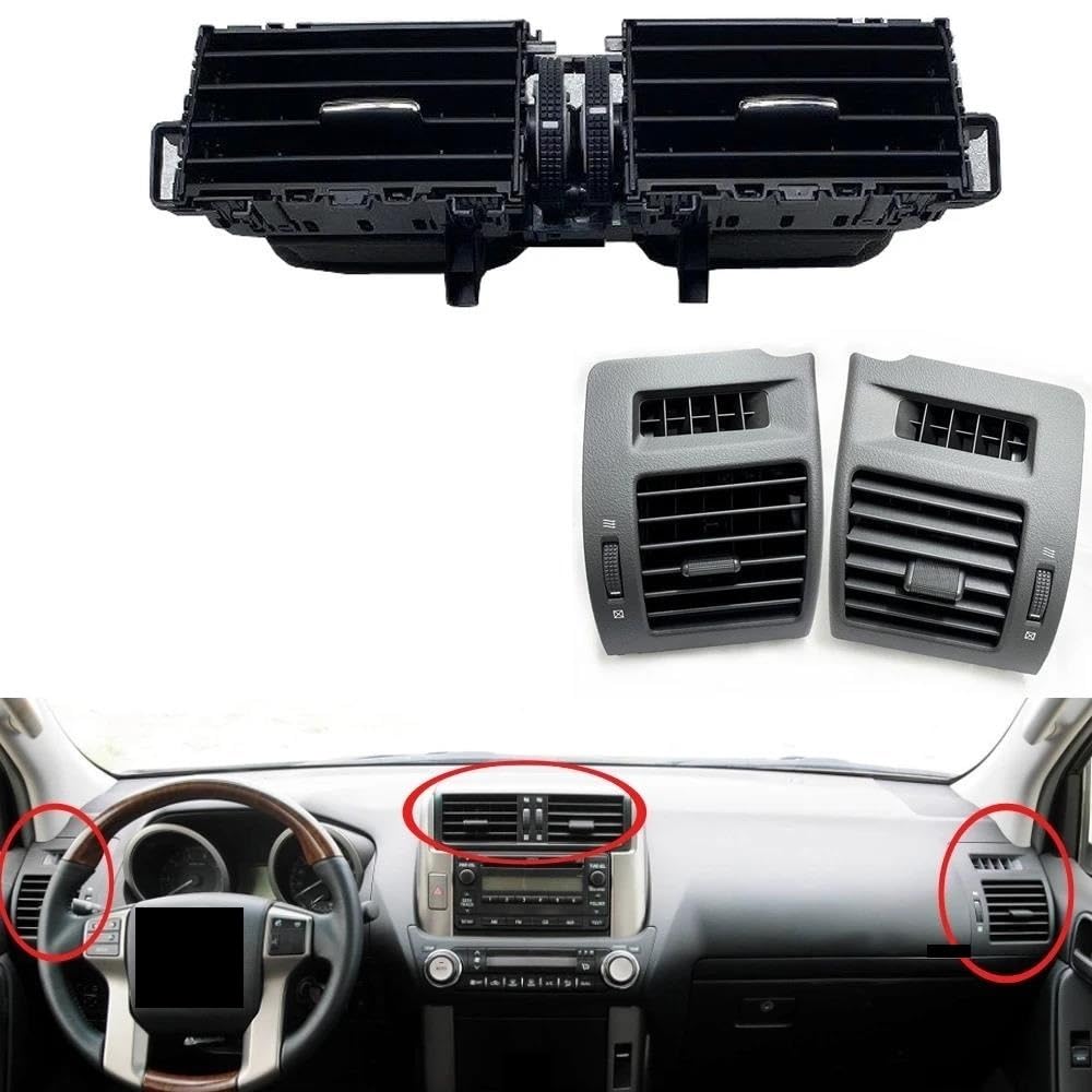 Samochód Przód Klimatyzacja Nawiewy Klimatyzacja Klimatyzacja Wylot Karabin Dla Toyoty Dla Land Cruisera Dla Prado 2700 LC150 2010-2013 Samochód Klimatyzacja Wylot(Middle)