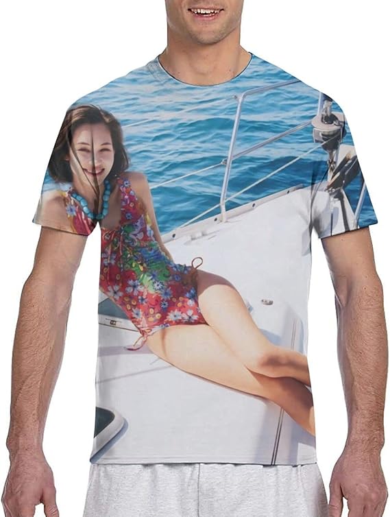 Amazon Co Jp 水原希子 Kiko Mizuhara 5 メンズ Tシャツ 半袖 スポーツtシャツ 創意デザイン おもしろ 3dプリント 夏 緩い ったり カジュアル 男女兼用 トップス おしゃれ 大人用tシャツ 丸襟 柔らかい 快適 薄手 ファッション