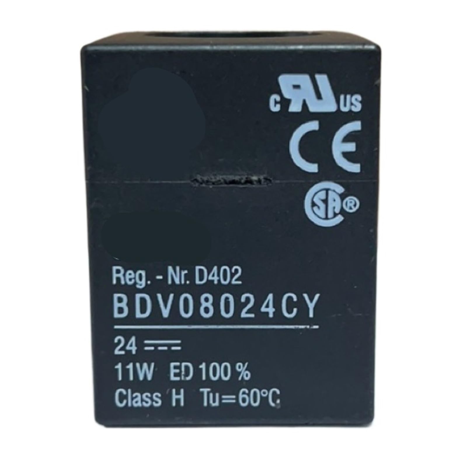 Bobine d'électrovanne BDV08230DY 230V contre les blocages de distributeur 24V